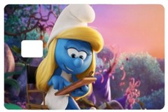Smurfette Smurfs Fan Art Credit Card Decal