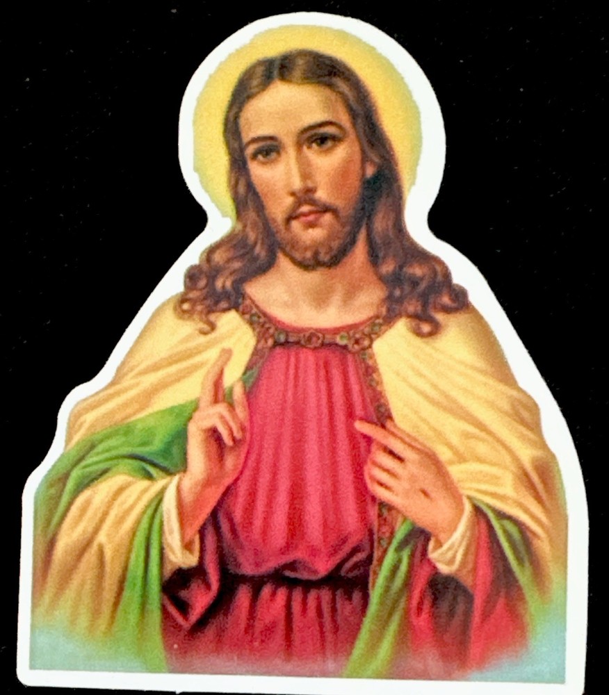 RELIGIOUS STICKER✨🙏🏼✨2 3/4” X 2 1/4”✨GLOSSY✨AWESOME✨💫