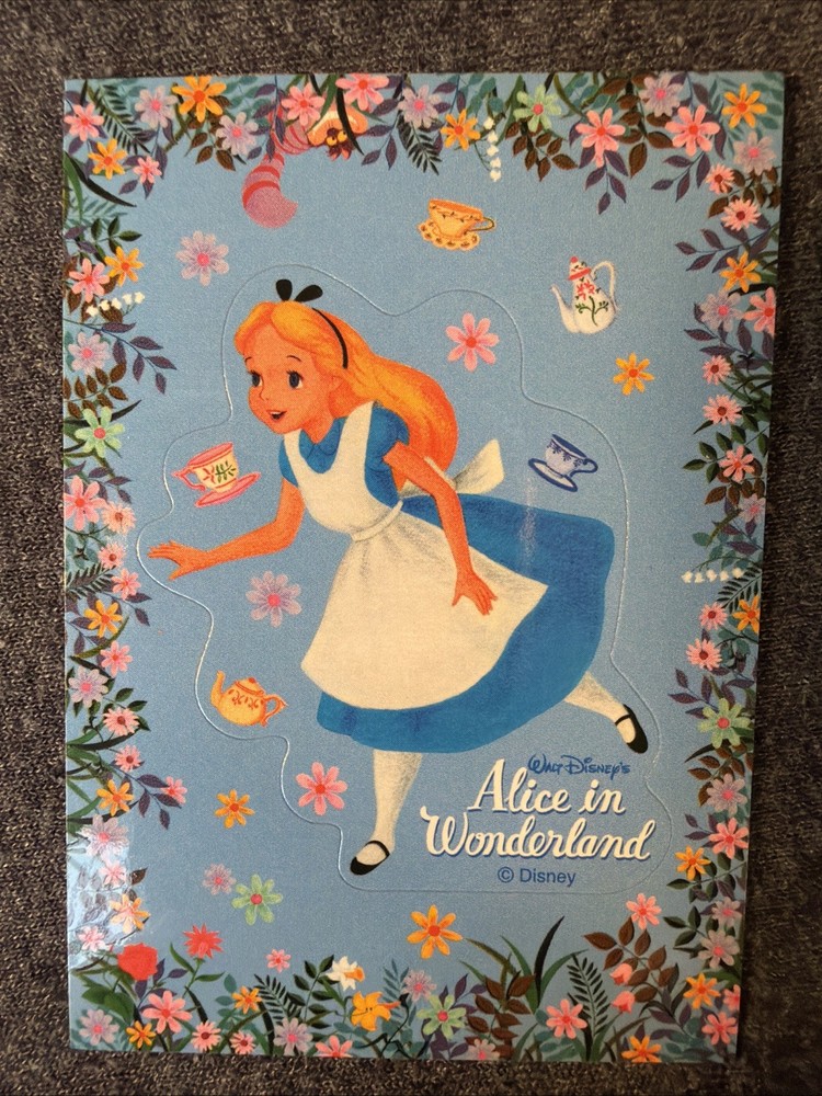 Alice In Wonderland Sticker Decal Scrapbook Crafts Collectible