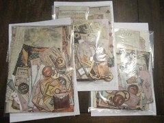 100pc Vintage Junk Journaling Supplies Theme: Post Card, Travel & Ticketing