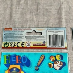 Paw Patrol Hologram Stickers 40 stickers – 2 packets of 20 NEW IN PACKET