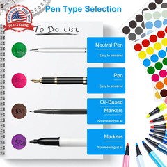 1050 Pcs Dot Stickers 3/4 Inch Colored Dot Stickers 30 Color Circle Coding Label