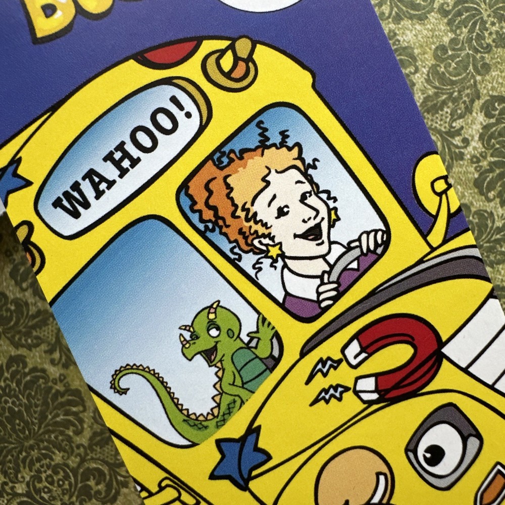 Vintage The Magic School Bus Ms. Frizzle Lizard Bookmarks Lot Of 6 Watch On TLC