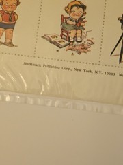 2 Merrimack Cutie Pixies Campbells Kids Gummed Stick-Ons Scrapbooking Crafts Lot