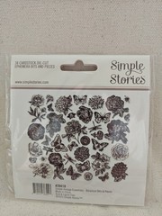 Simple Stories Scrapbooking Junk Journaling Cardstock Die Cuts