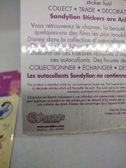Sandylion Cinderella Princess Disney Stickers Aurora Sleeping Beauty