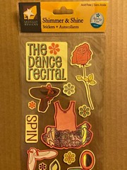 American Traditional Design Shimmer & Shine Stickers *Sporty Girl Dance* ST-1367