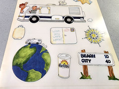 Sandylion RVing On The Road Clear Stickers 2003 Vintage Scrapbook Craft NOS