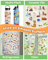 Walenced Reusable Sticker Book for Toddlers, Stickers for Kids, Toddler Sticker