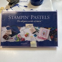 Lot Of 4 Paper Crafting Cardmaking Scrapbook Cutting Tools And Pastels