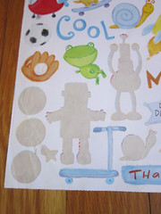 David Walker Stickers Creative Imaginations Little Boy Son Child Sports USED