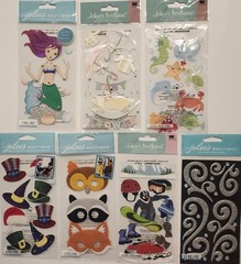 Lot of 29 packs All JOLEE’S BOUTIQUE Dimensional Scrapbooking Stickers