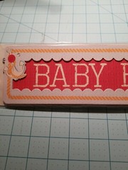Baby Boy Themed Scrapbooking Embellishments: Set Of 3 Detailed Items – Brand NEW