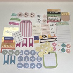 PLANNER STICKERS ASSORTMENT OF MIXED PLANNER STICKERS PSIPC