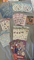 New Lot 1925 Stickers Squishmallow/Hello Kitty/Kawaii Krew/SuperMario Etc BONUS