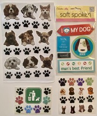 Large Lot Of Dog Stickers! Jolee’s Boutique, MAMBI, Cloud 9, Etc