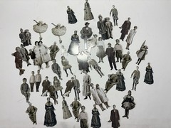 Idea-Ology Paper Dolls Die-Cuts Huge Lot Of Misc Sets, Mini, Medium & Large Size