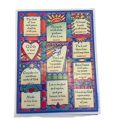 Christian Stickers Lot Religious Mixed Scripture Encouragement Vintage 54 Sheets