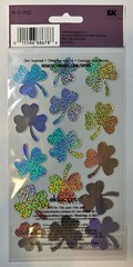 (2) Sticko 15pc Shamrock Stickers St. Patricks Day Green Leprachaun Scrapbooking
