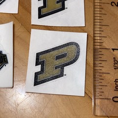Purdue University BOILERMAKERS 8/pk NCAA Logo Scrapbook Stickers Sports Solution