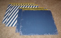 Reminisce 12×12 Double Sided Cardstock Paper(4) ~ Road Signs….Travel Icon Blue