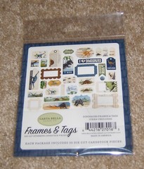 Carta Bella Frames & Tags DieCut Assortment ~ Dinosaurs… 33 pieces