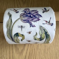 PSX Designs Sticker Roll-Flowers, Bees, Hummingbirds HTF Stickers￼