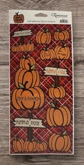 Shades of Autumn Pumpkin Patch Tractor Ride Reminisce Stickers Scrapbook NEW
