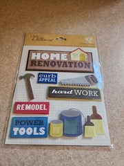 K & Company/Life’s Little Occasions~Home Restoration~Sticker Medley