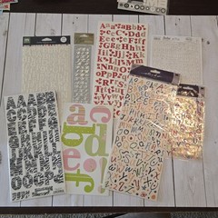 Large Scrapbook Sticker Lot 150+ Sheets Various Brands Jolees Stickopotomus….