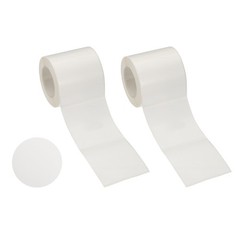 320 Pcs Thermal Sticker Paper, 1.6×1.6″ Round Thermal Printer Label, White