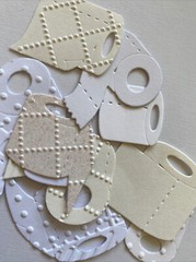 WHITE ROLL OF TOILET PAPER Die-Cuts •Survived 2020•Shortage •Limit•Buying•Virus