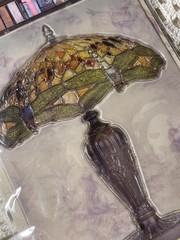 Architextures by 7Gypsies Tiffany Lamp Sticker Vintage Antique Relic Collection