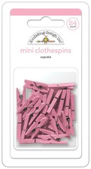 Doodlebug Embellishment Lot Mini Clothespins Add Dimension Projects 14 Colors