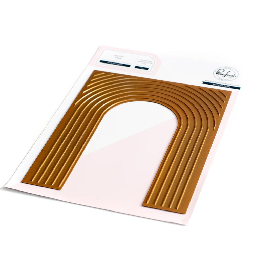 PINK FRESH – METAL CUTTING DIE- HOT FOIL PLATE – ARCH BACKDROP