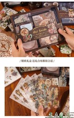 Scrapbooking Set 125pcs/boxed Diy Diary Album Stickers Material Paper Stationery