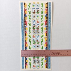 Lot of 6 Sandylion Little Boys Sticker And Border Sheets