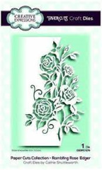 Creative Expressions Metal Cutting Die PAPER CUT COLLECTION – RAMBLING ROSE EDGE