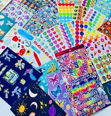1289+ Sticker Lot Unicorn Cats Animals Birthday Celebration Gifts Prizes Rewards