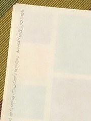 10 Mrs Grossmans Vellum Color Blocks Primary Stickers Labels Tags Shapes Color