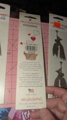 Vintage Mrs Grossmans Stickers Metal Angels Lot Of Three Packages-6 sheets READ
