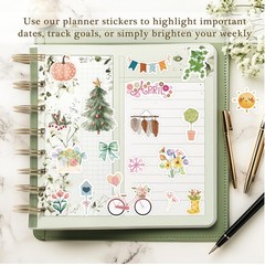 slapaflife Planner Stickers, 24 Page, 1000+