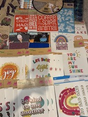 Large Lot Of Over 100 Packs For Crafting Stickers Scrapbooking Hobby DIY