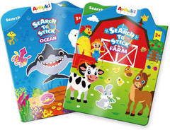 Reusable Jelly Sticker Books for Toddlers, 3D Waterproof Sticker Books, Travel T