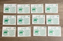 Lot of 12 1995 Diamond Mattel Street Sharks Sticker Cards Rare VTG Collection