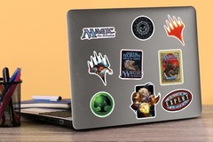 MAGIC THE GATHERING VARIETY DIE CUT VINYL 50 CT STICKER PACK