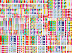 1499+ Lot of Scrapbooking Stickers Assorted Brands Mixed Themed Card Making DIY