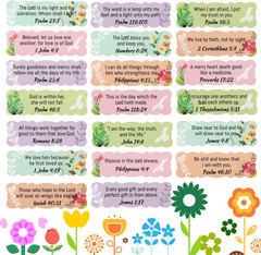 200 Pieces Bible Verse Stickers Scripture Inspirational Decals Bible