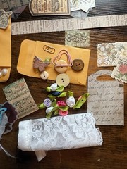 50+ Piece Lot Of Junk Journal Supplies Ephemera JJL1 Tonya