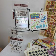 Scrapbooking Mixed Sticker Lot Letters Numbers Words Quotes Art Craft Planner